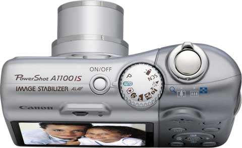 Canon PowerShot A1100 IS - Digital camera - compact - 12.1 Mpix - optical zoom: 4 x