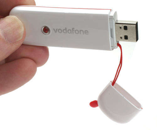 Vodafone Mobile Connect USB stick MODEM .... with micro sd memory card slot