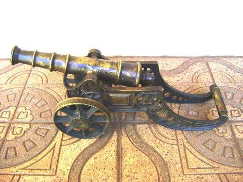 OLD HEAVY BRONZE CANON CASTING PROBABLY SPANISH