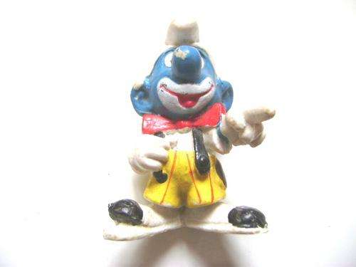 VINTAGE 1978 PEYO SCHLEIGH CLOWN SMURF
