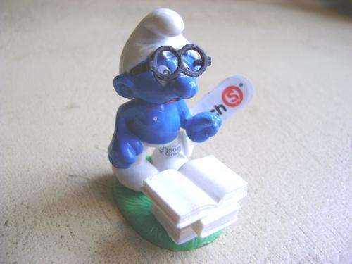 PEYO SCHLEICH BOOKWORM SMURF