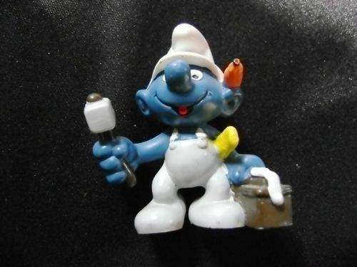 VINTAGE 1983 PEYO SCHLEIGH HANDYMAN SMURF