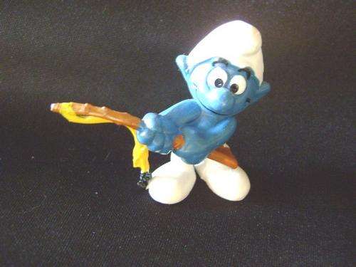 VINTAGE 1978 PEYO SCHLEIGH HK ANGLER SMURF