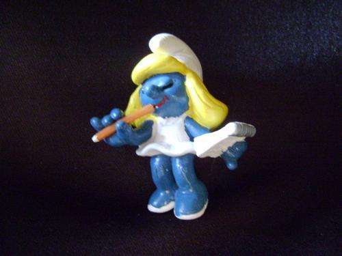 VINTAGE 1981 PEYO SCHLEIGH HK SECRETARY SMURF