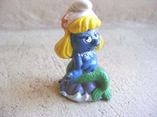 VINTAGE 1981  PEYO SCHLIEGH HK MERMAID  SMURF