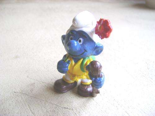 VINTAGE 1978  PEYO SCHLEIGH HK HIKER SMURF