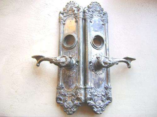 BEAUTIFUL LARGE DOOR HANDLE SET