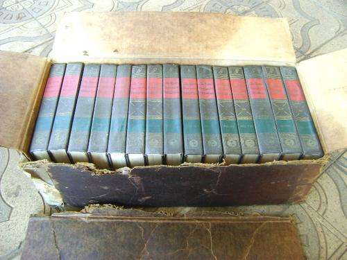 RARE 1938 15 VOLUME ORIGINAL BOXED SET OF THE HOME UNIVERSITY ENCYCLOPEDIA
