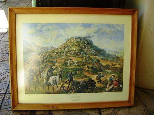 1881 BATTLE OF AMAJUBA BY OTTO LANDSBERG LIMITED PRINT 309/500