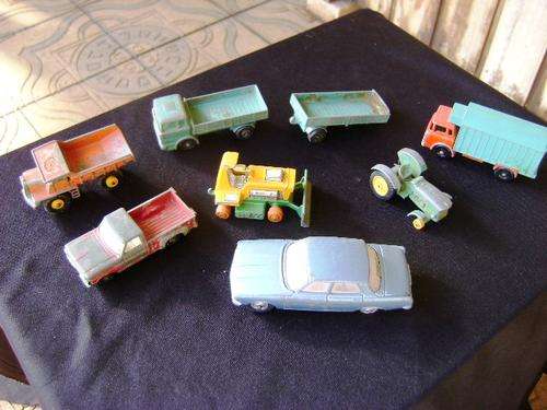 VINTAGE CORGI AND MATCHBOX LESLEY CAR LOT