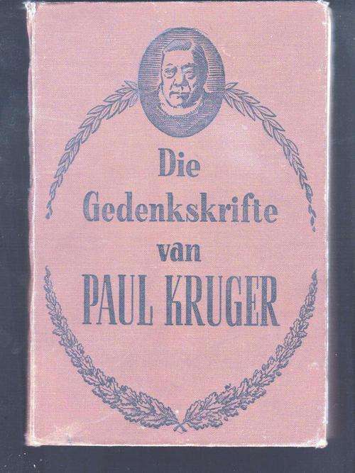 GEDENKSKRIFTE VAN PAUL KRUGER 1947