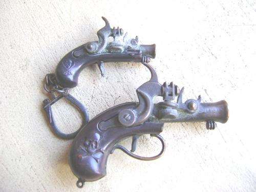 VINTAGE DIE CAST CAP PISTOLS SPAIN/HONG KONG