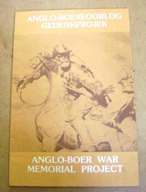 ANGLO BOEREOORLOG GEDENKPROJEK BURGER-GEDENKKOMMITEE