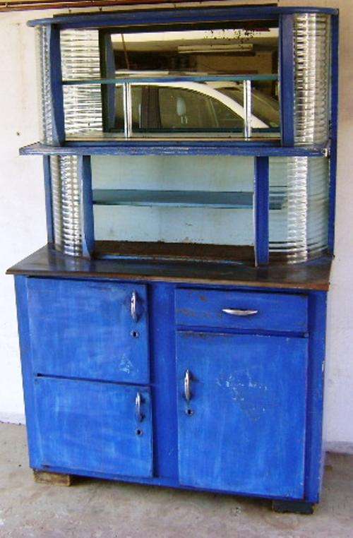 VINTAGE TINPLATE KITCHEN CUPBOARD