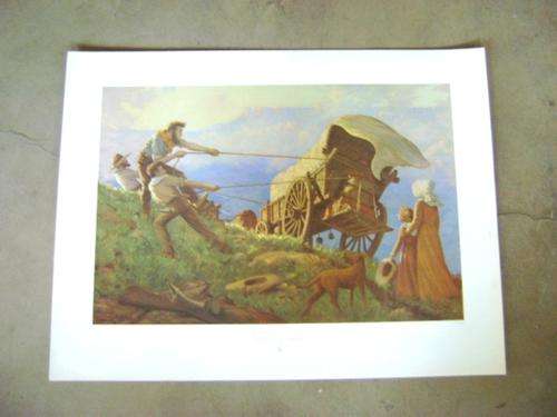 AFRICANA ORIGINAL BATCH PRINT OF GROOT TREK BY WH COETZER 1938