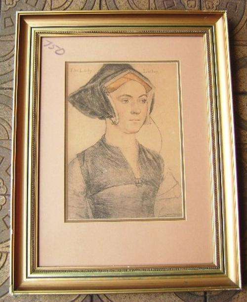 RARE FRANCESCO BARTOLOZZI  LADY JANE LISTER STIPPLE ENGRAVING