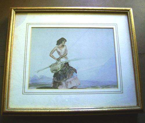 SIR WILLIAM RUSSEL FLINT 1880-1969 PRINT