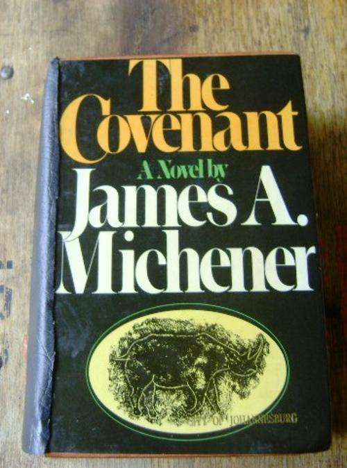 THE COVENANT BY JAMES MITCHENER F/E HARD COVER