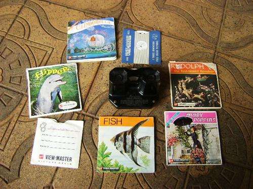 VINTAGE VIEWMASTER USA WITH A FEW SETS OF DISCS
