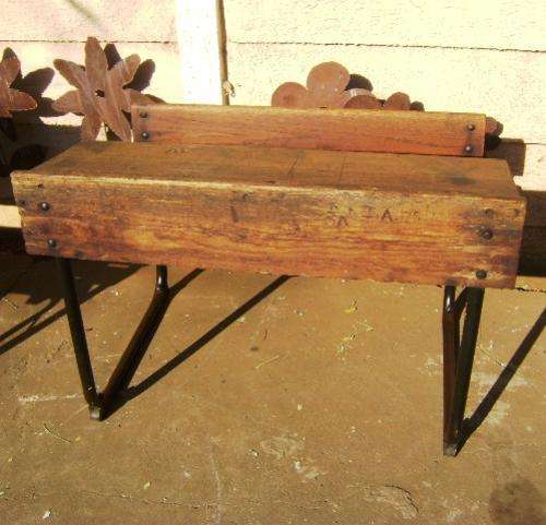 CIRCA 1925  DOUBLE OAK SCHOOL DESK