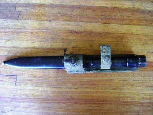 7.62 R1 BAYONET AND SCABBARD IN GREAT CONDITION