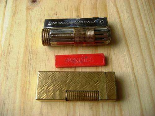 ORIGINAL DUNHILL AND BENSON AND HEDGES LIGHTERS WORKING.