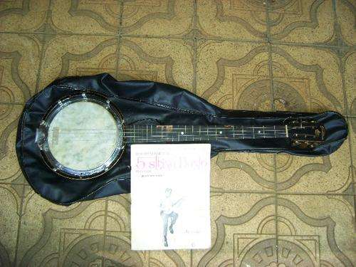 VINTAGE GALLOTONE BANJO IN GOOD CONDITION