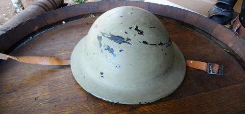 WW 2 BRITISH CIVILIAN BRODIE HELMET IN BAKELITE