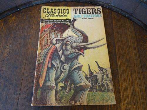 CLASSICS ILLUSTRATED NO 166 TIGERS AND TRAITORS