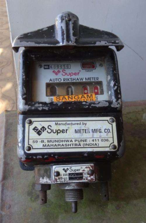 VINTAGE RIKSHAW FARE METER IN GOOD CONDITION