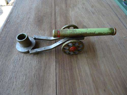 VINTAGE NUMERED NO 27 CANNON CANDLE STICK HOLDER