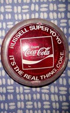 VINTAGE RUSSELL COCA-COLA SUPER YO-YO
