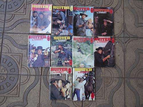 VINTAGE RUITER IN SWART PHOTO BOOKS X 10 LOT