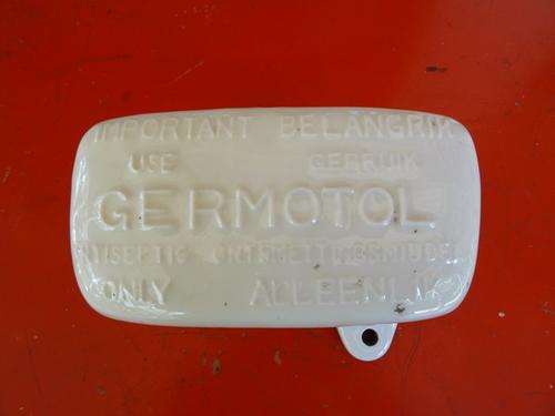 VINTAGE GERMOTOL SANITISER DISPENCER
