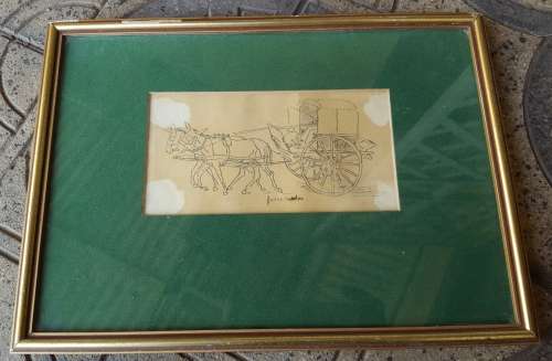 ORIGINAL SIGNED FRANS DAVID OERDER ART PIECE 1