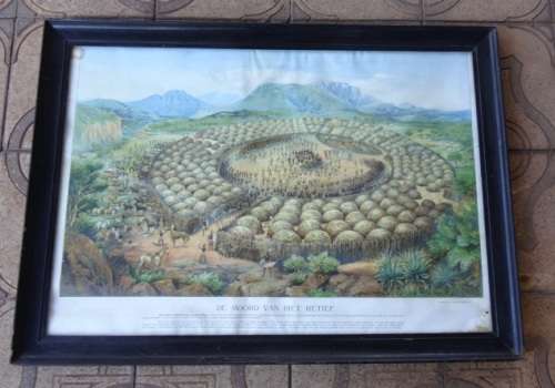 ORIGINAL FRAME DE MOORD VAN PIET RETIEF