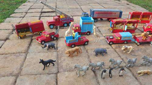 1960'S CORGI DIE CAST CHIPPERFIELDS CIRCUS SET