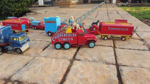1960'S CORGI DIE CAST CHIPPERFIELDS CIRCUS SET