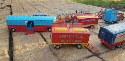 1960'S CORGI DIE CAST CHIPPERFIELDS CIRCUS SET