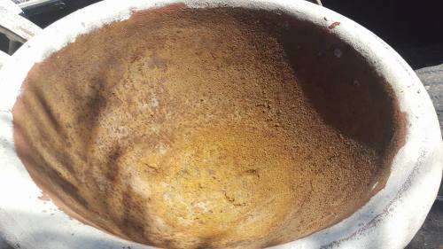 CIRCA 1890'S GOLD MELTING CRUCIBLES/POTS IN CAST IRON.