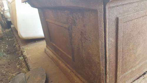 VINTAGE CAST IRON WELCOME DOVER STOVE FOR SPARES, REPAIR OR DISPLAY