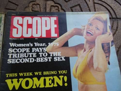 4 X VINTAGE SCOPE MAGAZINES
