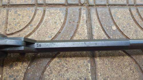 CIRCA 1870 ANTIQUE VERY RARE MILITIA GERMANY AIR RIFLE SERIAL NUMBER NO19