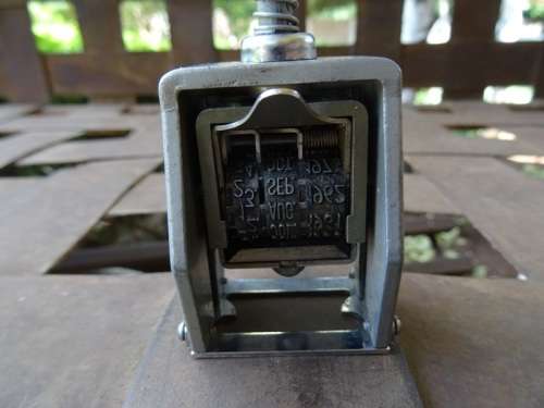 VINTAGE REXEL DATE STAMP