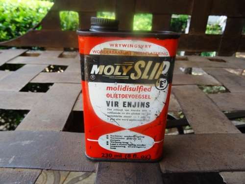 VINTAGE SEALED MOLYSLIP TIN