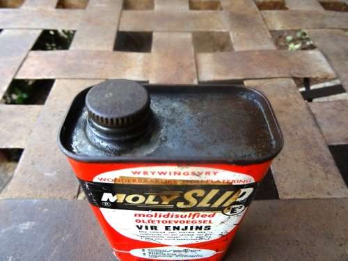 VINTAGE SEALED MOLYSLIP TIN