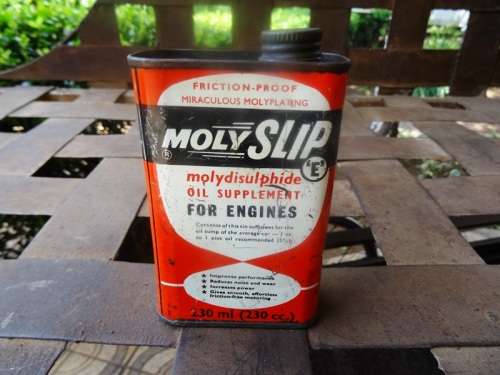 VINTAGE SEALED MOLYSLIP TIN