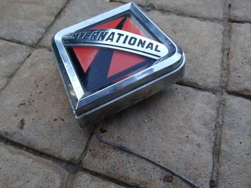 VINTAGE INTERNATIONAL TRUCK BADGE