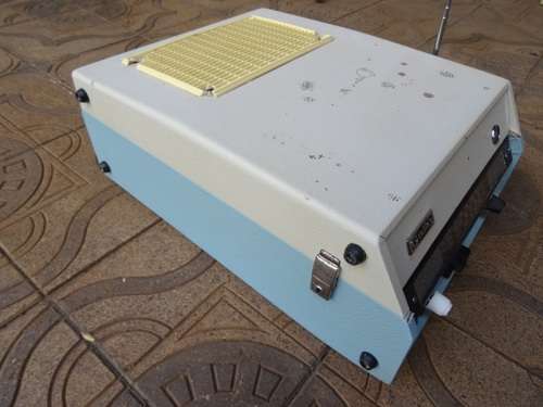 1960'S GALLO GALAXY PORTABLE RADIO RECORD PLAYER BY GERRARD