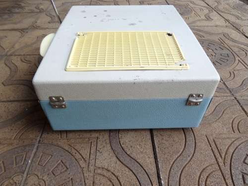 1960'S GALLO GALAXY PORTABLE RADIO RECORD PLAYER BY GERRARD